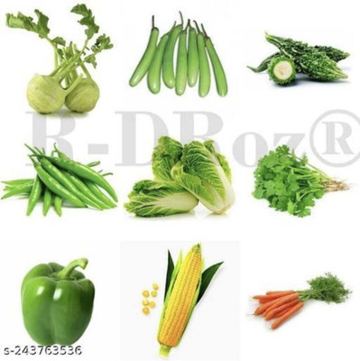 FRESHO All Mixed Vegetable Seeds Seed(425 per packet)