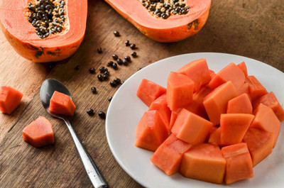 the green dotcom fresh red lady papaya fruit hybrid 50 seeds pack Seed(10 per packet)