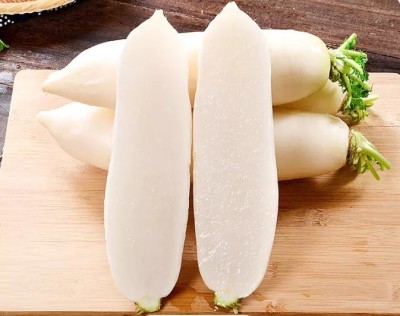 Quentova White radish (मूली के बीज)-IACR-3N Seed(250 per packet)