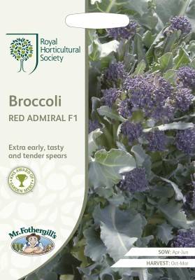 KNESSiN VIX-2 Broccoli Red Admiral Seed(500 per packet)