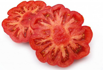 KNESSiN Italian Heritage Bright RED Huge Meaty Beefsteak Tomato[400 Seeds] Seed(400 per packet)