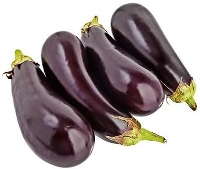 KNESSiN F1 Hybrid Brinjal - Egg Plant - Black Beauty ( Seeds) Seed(1000 per packet)