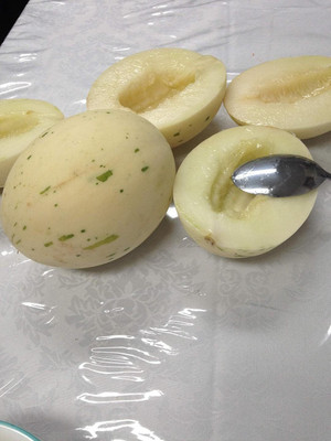Qualtivate PUA-4A White Flesh Musk Melon Asian Small Seed(200 per packet)
