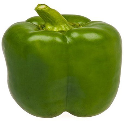 Qualtivate PUA-6A Hybrid Green Capsicum Seeds Seed(100 per packet)
