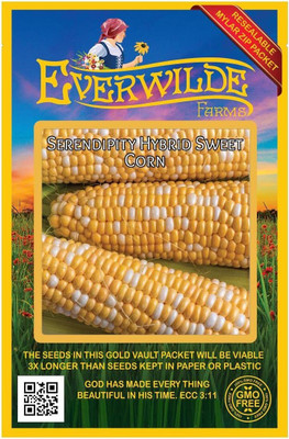 WILLVINE GOI -XI Serendipity Hybrid Sweet Corn Seeds-[25g] Seed(100 per packet)