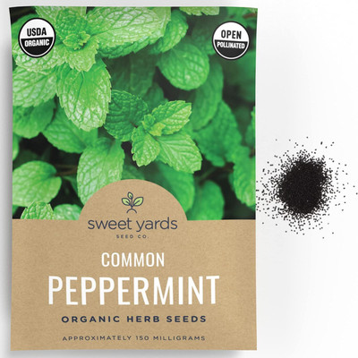Qualtivate RES-3A Organic Peppermint Seeds Seed(200 per packet)