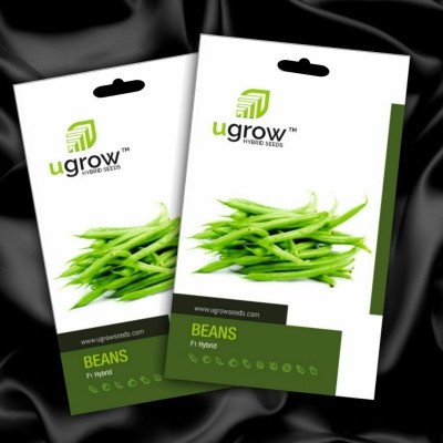 U-GROW INDIA Beans seeds vegetable, FOR HOMR GARDENING SEEDS Seed(50 per packet)