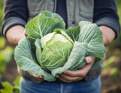 DEYS AGRO ™ cabbage seeds,hybrid full cabbage seeds for gardening Seed(250 per packet)
