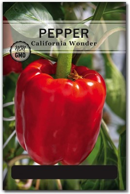 Biosnyg IAIR-28 California Wonder Capsicum Bell Pepper Seed-[200 Seeds] Seed(200 per packet)