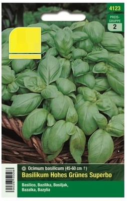 Qualtivate XLR-4 Superbo - Basil Genovese type Seed(1000 per packet)