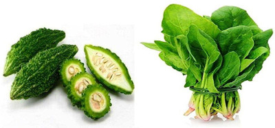 CYBEXIS Combo Of Palak And Bitter Gourd Seed(10 g)