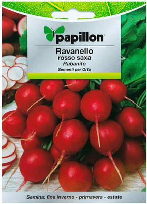 CYBEXIS Early Red Radish Seeds2400 Seeds Seed(2400 per packet)