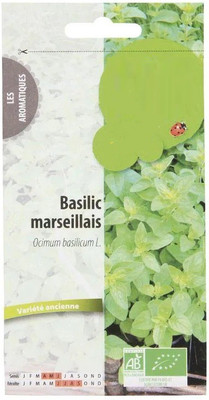 WILLVINE VVI-13 Marseille dwarf basil seeds Seed(2000 per packet)