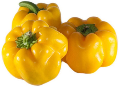 Pbevergreen yellow capsicum vegetable hybrid seeds 1-packet Seed(60 per packet)