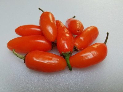 KNESSiN NuMex Orange Spice Jalapeno Pepper Seeds for Terrace Gardening-(1200 Seeds) Seed(1200 per packet)