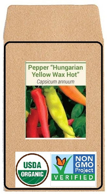 KNESSiN Hungarian Yellow Wax Chilli Seed(1250 per packet)