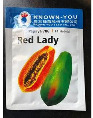 the green dotcom Red Lady F1 Hybrid 786 Papaya Seeds( 90 Seeds ) Seed(90 per packet)