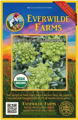 Qualtivate RES-6A Romanesco Broccoli Seed Seed(300 per packet)