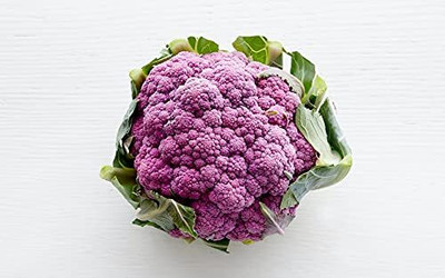 Qualtivate HYB-6A Purple Cauliflower Exotic F1 Hybrid Seeds Seed(300 per packet)
