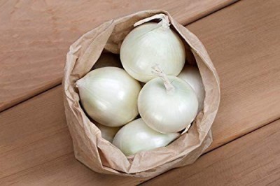 CYBEXIS NBIR-8 - Onion White Queen Giant - (4500 Seeds) Seed(4500 per packet)