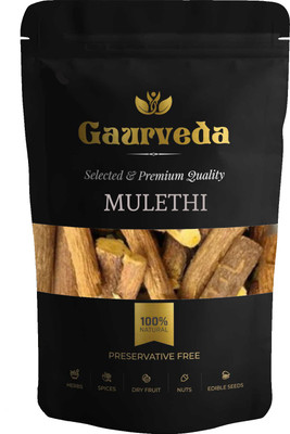 GAURVEDA Mulethi Sticks for Eating - Yashtimadhu Seed(100 g)