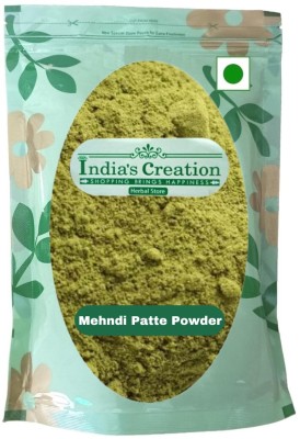 Indias Creation Mehndi Patta Powder, Mehendi Leaves Powder, Heena Leaves Powder, Lawsonia Inermis Seed(250 g)