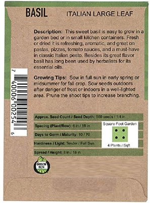 KNESSiN Basil Seed(1250 per packet)