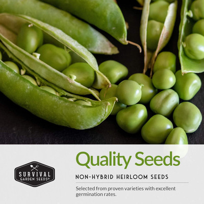 Qualtivate HUA-2A Oregon Sugar Pod II Pea Seeds Seed(200 per packet)