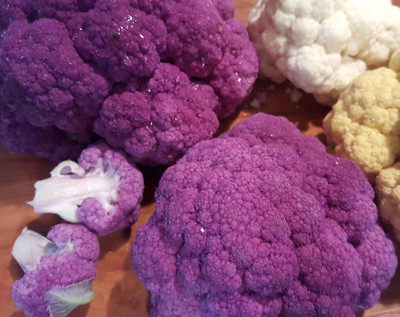Aywal Cauliflower F1 Hybrid Purple Variety Seed(10 per packet)