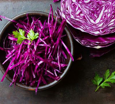 CYBEXIS Organic Red Cabbage Kalibos Vegetable Salad Seeds2000 Seeds Seed(2000 per packet)
