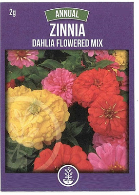 Biosnyg Zinnia Flowered Mix[100 Seeds] Seed(100 per packet)