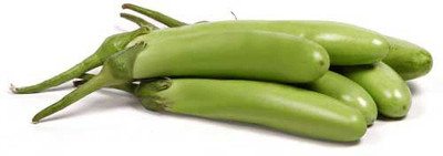KANAYA Green Long Brinjal Seed(24 per packet)