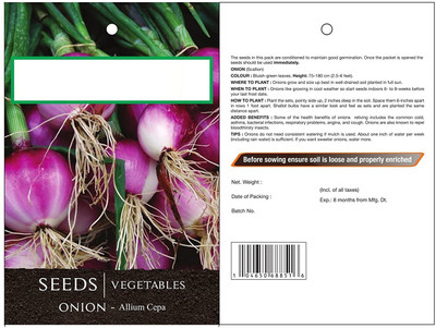 CYBEXIS Onion Hybrid Seeds2000 Seeds Seed(2000 per packet)