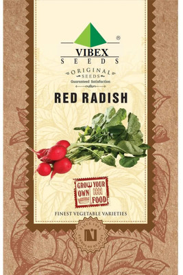 WILLVINE Red Round Radish Seeds Seed(2000 per packet)