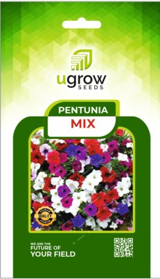 GARDENIFY INDIA GARDENIFY INIDA PETUNIA PARADE: VIBRANT MIX OF COLORFUL PETUNIAS FLOWERS & SEEDS Seed(40 per packet)