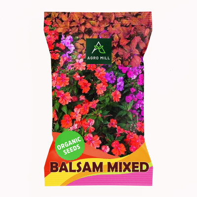 AGRO MILL BALSAM MULTIFLORA MIXED PREMIUM QUALITY FLOWER Seed(30 per packet)