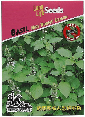 VibeX ® XLR-54 Lemon Basil 'Mrs. Burns' Seed(1000 per packet)