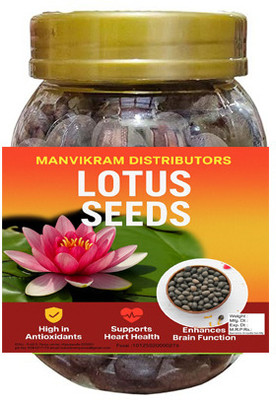Manvikram JAR PACK - 108 LOTUS SEEDS Seed(100 g)