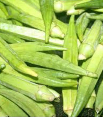 greenfarm NVC- Long Okra Seeds/ Bhindi Seeds, Best Quality, 110 X Seeds, kmb24 Seed(110 per packet)