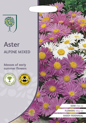 CYBEXIS Flower - RHS Aster Alpine Mixed Seed(1 g)