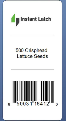 VibeX PUAS-26 - Crisphead Great Lakes Lettuce - (1350 Seeds) Seed(1350 per packet)