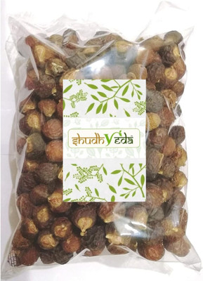 Shudhveda Reetha Ritha Soapnut Soap Nut Acacia Concinna Sapindus Mukorossi Seed(1000 g)