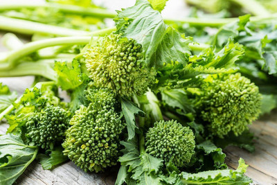 VibeX ® VMR-517 Early Spring Rapini, Rabe Broccoli Raab Seed(200 per packet)