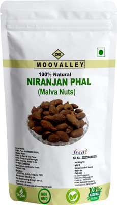 Moovalley NIRANJAN PHAL - NIRANJAN FAL - MALVA NUTS - STERCULIA LYCHNOPHORA Seed(100 g)