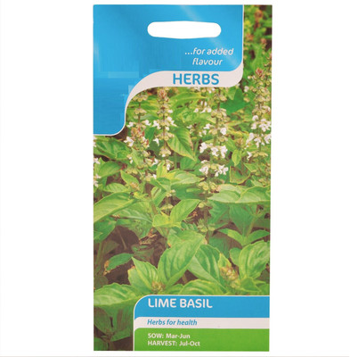 VibeX ® XXL-20 Basil Lime Garden Herb Seed(1000 per packet)