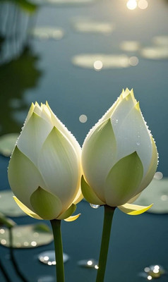Greenfall 10 Heavenly Lotus Seeds Seed(10 per packet)
