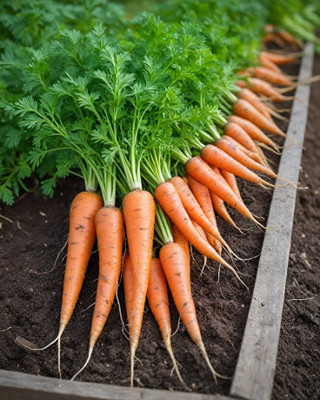 SEEDARIA Desi Orange carrot seeds, vegetable seeds Seed(69 per packet)