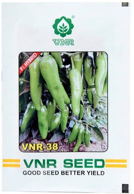 VNR Fresh Chilly (Mirch) Hybrid Vegetable original Seed(100 per packet)
