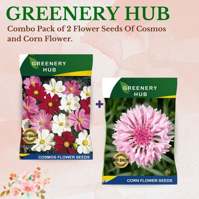Greenery Hub Enhance Your Garden’s Beauty with this Two-Flower Combo Pack Seed(100 per packet)