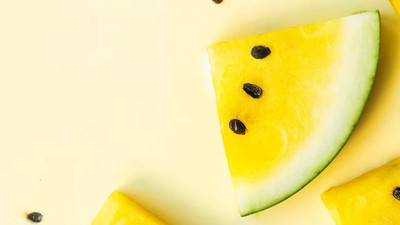 Farmonix Premium Quality Yellow Watermelon Seed(50 per packet)